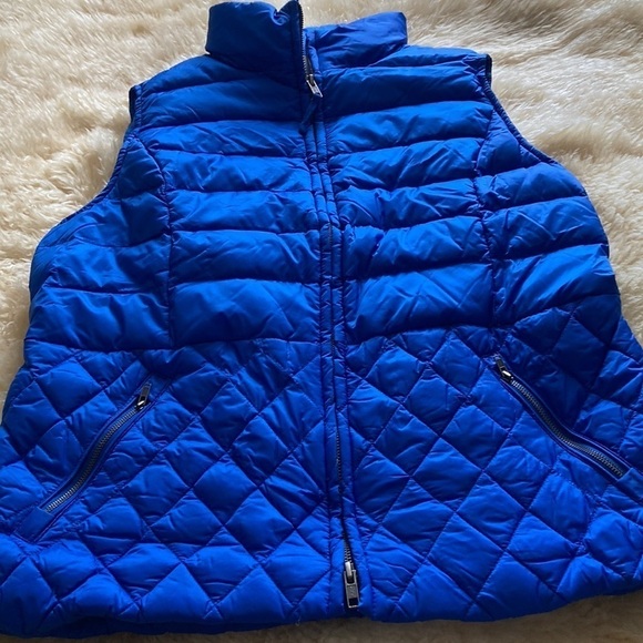 Talbots Down filled puffy vest size M - Picture 1 of 8